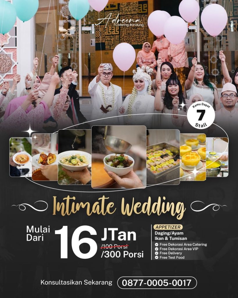 Catering Pernikahan | Intimate Wedding